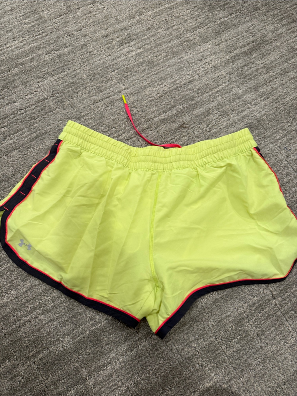 Under Armour Neon Yellow Athletic Shorts